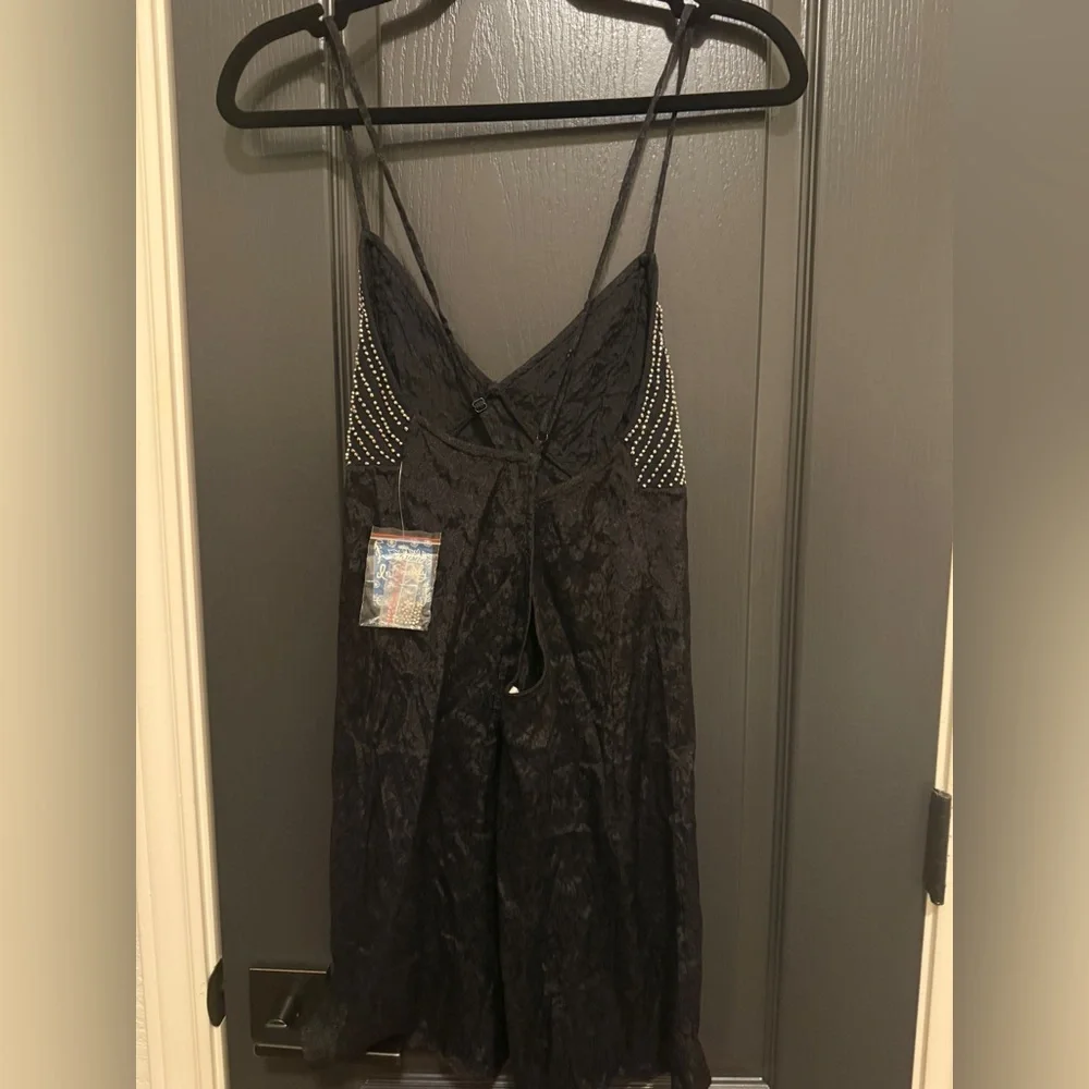 Free People Intimately Shooting Star Slip | Black | Small | NWT